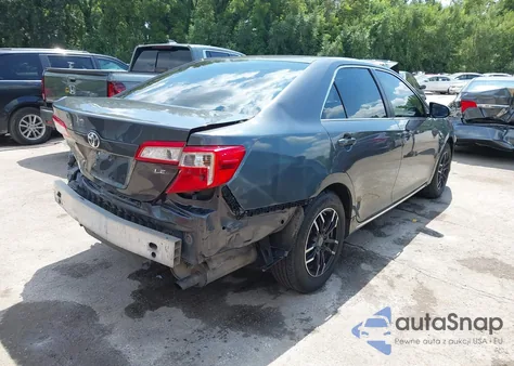2012 Toyota Camry Le из США, поврежденный, VIN 4T1BF1FK9CU059269